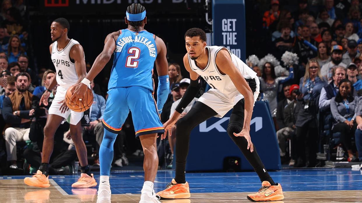 开云体育官网-文班亚马创历史第2神迹，马刺完败雷霆！亚历山大34+4帽刷爆纪录